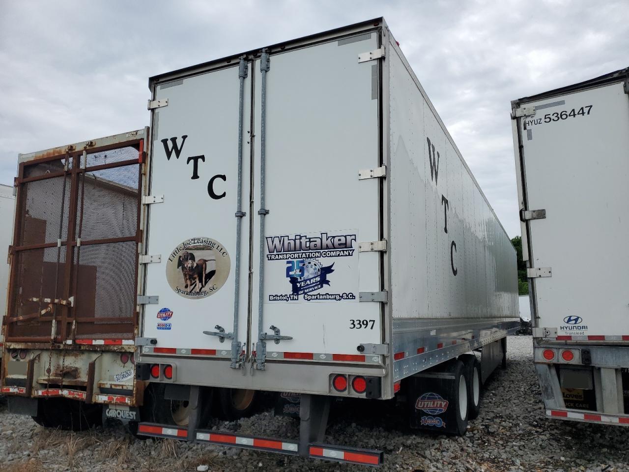 2020 Utility VS2DX DRY Van Trailer