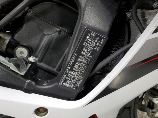 2013 Suzuki GSX-R600
