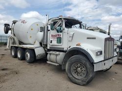Salvage trucks for sale at Eldridge, IA auction: 2009 Kenworth W900 Ready MIX Truck