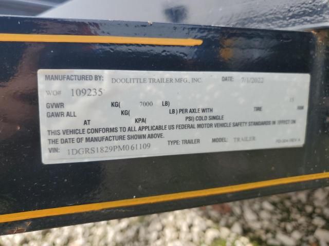 2023 Doolittle Utility Trailer