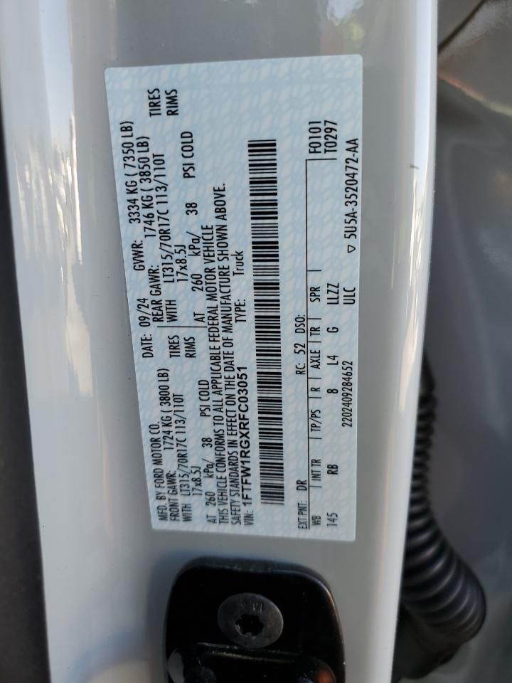 2024 Ford F150 Raptor