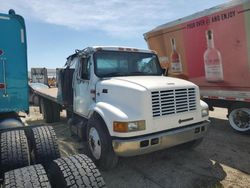 International 4700 Flatbed Truck salvage cars for sale: 1999 International 4700 Flatbed Truck