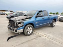 Salvage trucks for sale at Grand Prairie, TX auction: 2006 Dodge RAM 2500 ST
