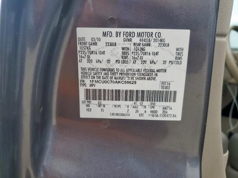 2010 Ford Escape XLS