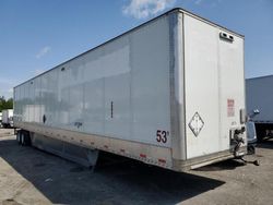 Salvage trucks for sale at Cahokia Heights, IL auction: 2018 Hyundai VC2530152-JS DRY Van Trailer