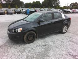 Chevrolet Sonic salvage cars for sale: 2015 Chevrolet Sonic LS