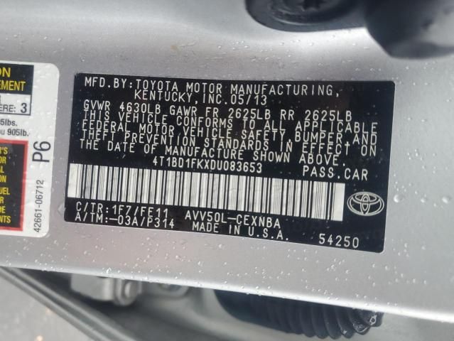 2013 Toyota Camry Hybrid