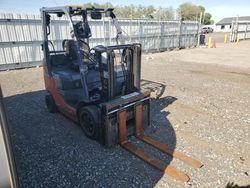 Salvage trucks for sale at Billings, MT auction: 2016 Toyota 8FGCU20 Forklift