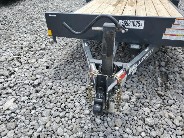 2025 Hillcrest 16182SE Equipment Trailer