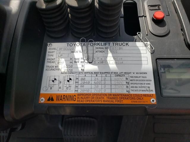 2014 Toyota Fork Lift