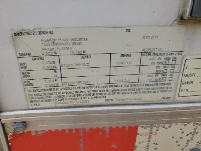2012 Encl 2012 American Hauler FD228 Mobile Office