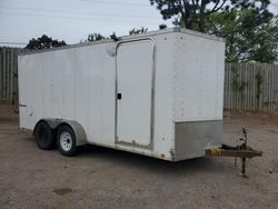 Salvage trucks for sale at Ham Lake, MN auction: 2013 LGS Look EWLC7X16TE2 Enclosed Cargo Trailer
