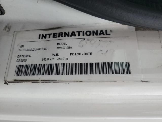 2020 International MV607