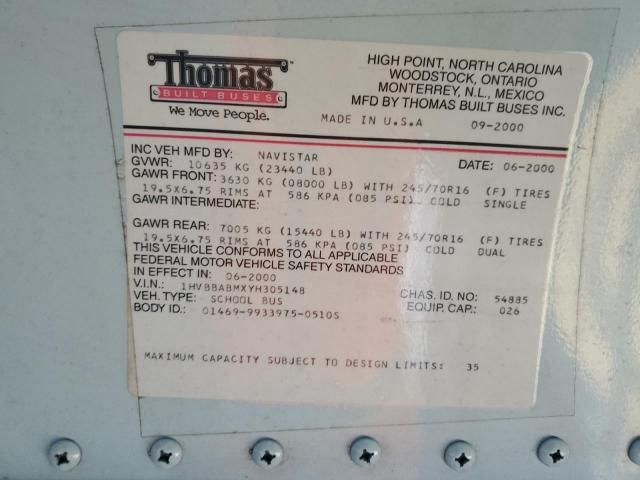 2000 International 3000 3800
