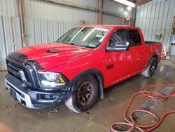 Salvage trucks for sale at West Mifflin, PA auction: 2016 Dodge RAM 1500 Rebel