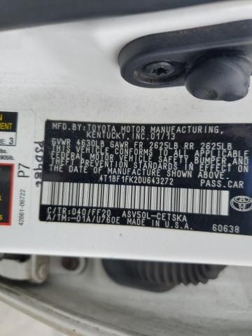 2013 Toyota Camry L
