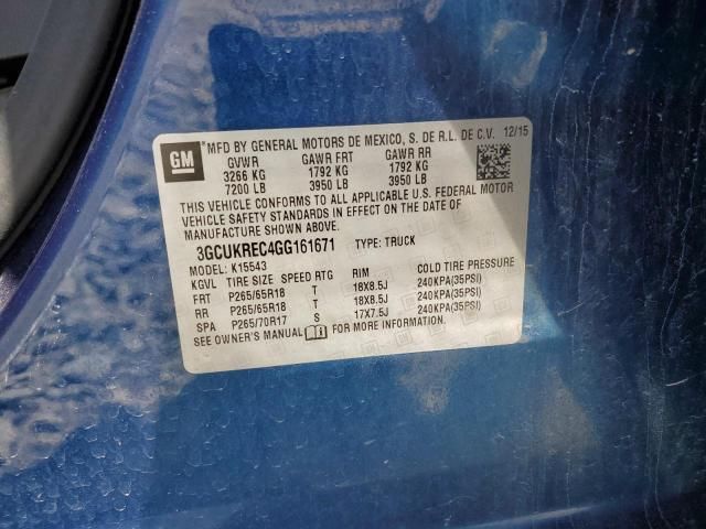 2016 Chevrolet Silverado K1500 LT