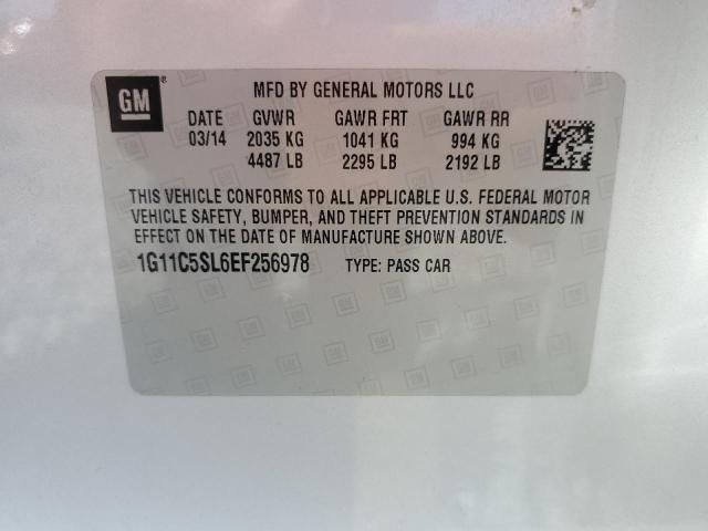 2014 Chevrolet Malibu 1LT