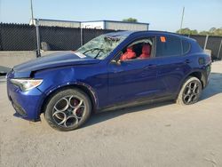 Salvage cars for sale from Copart Orlando, FL: 2022 Alfa Romeo Stelvio