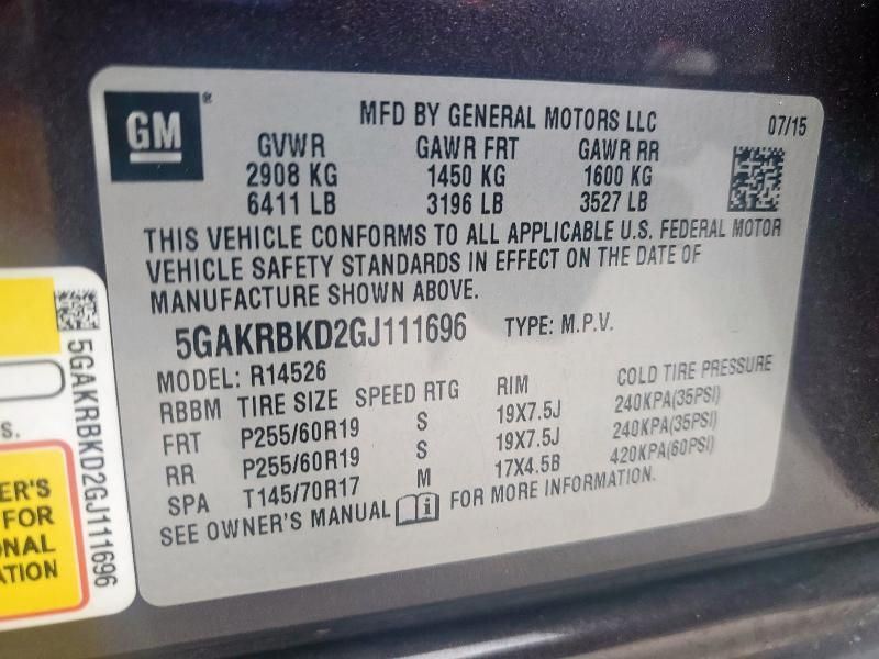 2016 Buick Enclave
