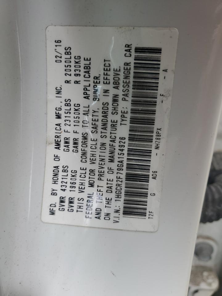 2016 Honda Accord ex