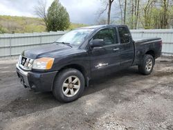 Salvage trucks for sale at Center Rutland, VT auction: 2009 Nissan Titan XE