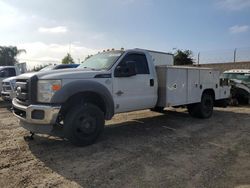 Salvage trucks for sale at Colton, CA auction: 2012 Ford F450 Super Duty