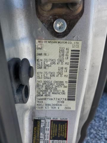 2016 Nissan Frontier S
