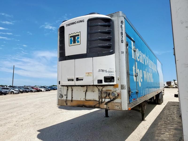 2013 Utility VS2RA Refrigerated Van Trailer