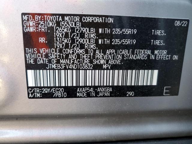 2022 Toyota Rav4 Prime xse