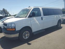 Salvage trucks for sale at San Martin, CA auction: 2019 Chevrolet Express G3500 LT