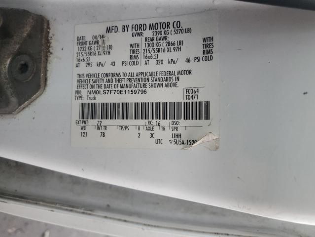 2014 Ford Transit Connect XLT