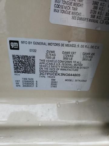 2022 GMC Sierra K1500 Elevation