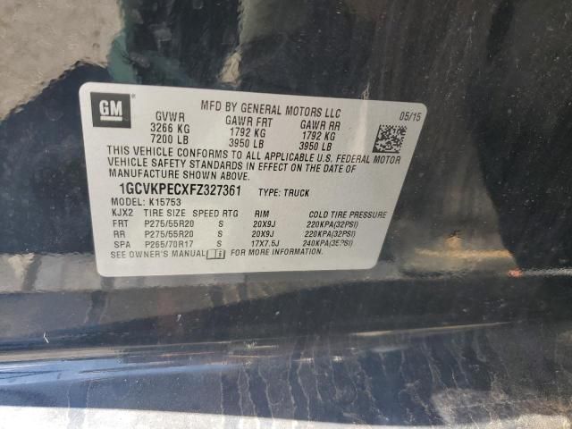 2015 Chevrolet Silverado K1500