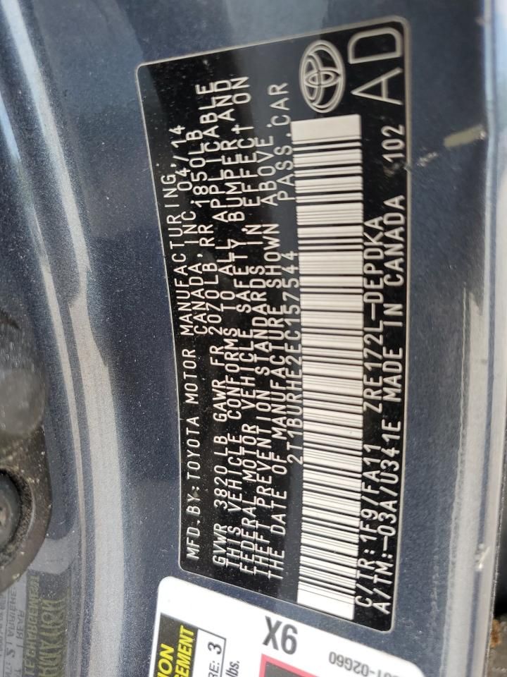 2014 Toyota Corolla l