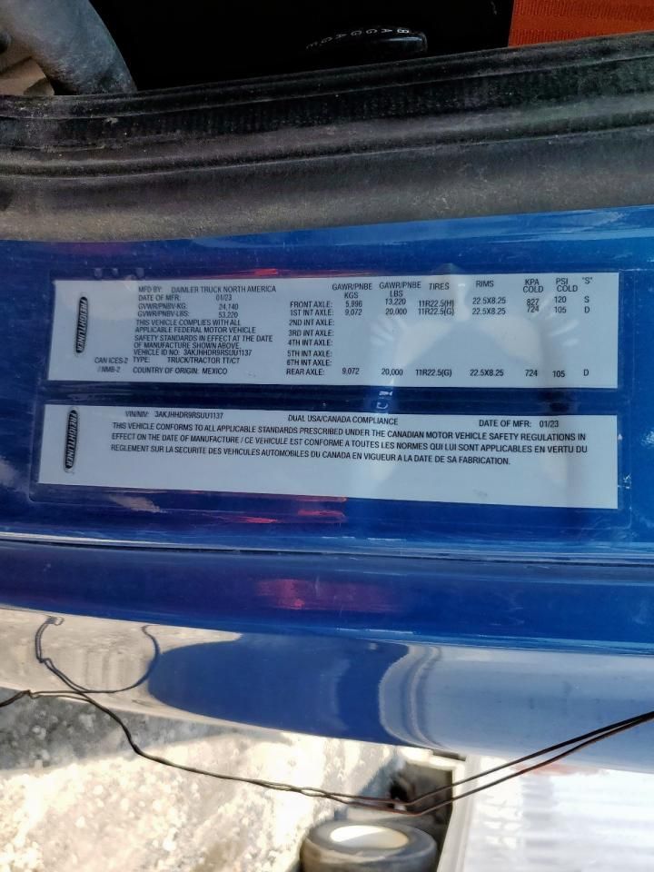 2024 Freightliner Cascadia 126 Semi Truck