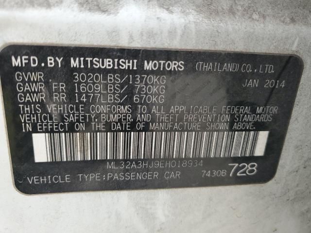 2014 Mitsubishi Mirage DE