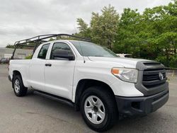 Salvage trucks for sale at North Billerica, MA auction: 2016 Toyota Tundra Double Cab SR