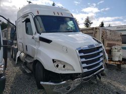 Salvage trucks for sale at Graham, WA auction: 2024 Freightliner Cascadia 116 Semi Truck