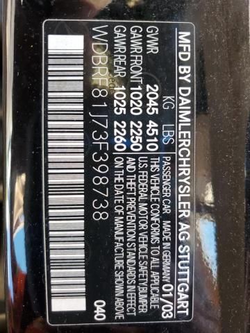 2003 Mercedes-Benz C 240 4matic