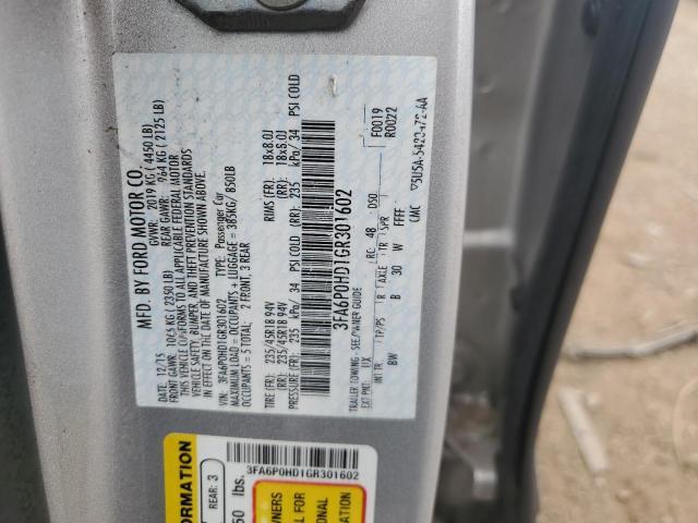 2016 Ford Fusion se