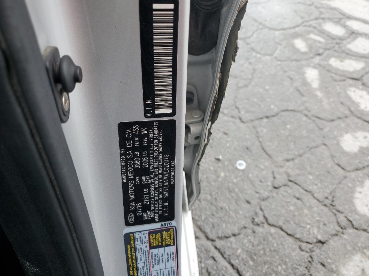2017 KIA Forte lx