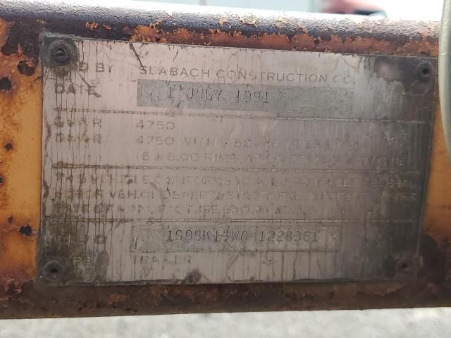 1991 Slabach Reel Trailer