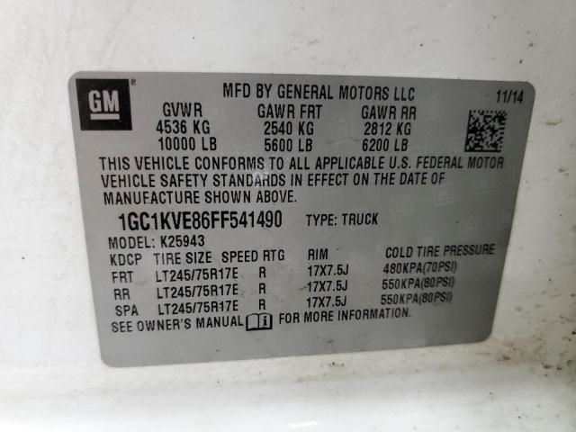 2015 Chevrolet Silverado K2500 Heavy Duty LT