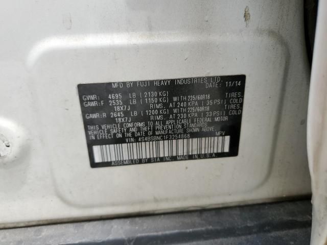 2015 Subaru Outback 2.5I Limited