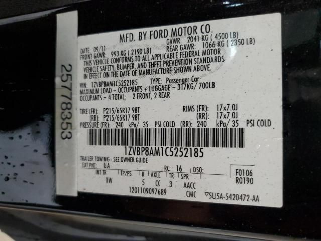 2012 Ford Mustang