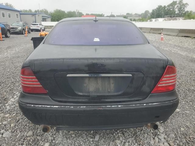 2002 Mercedes-Benz S 500