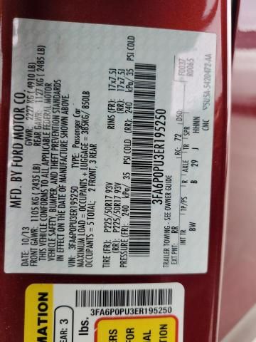 2014 Ford Fusion SE Phev