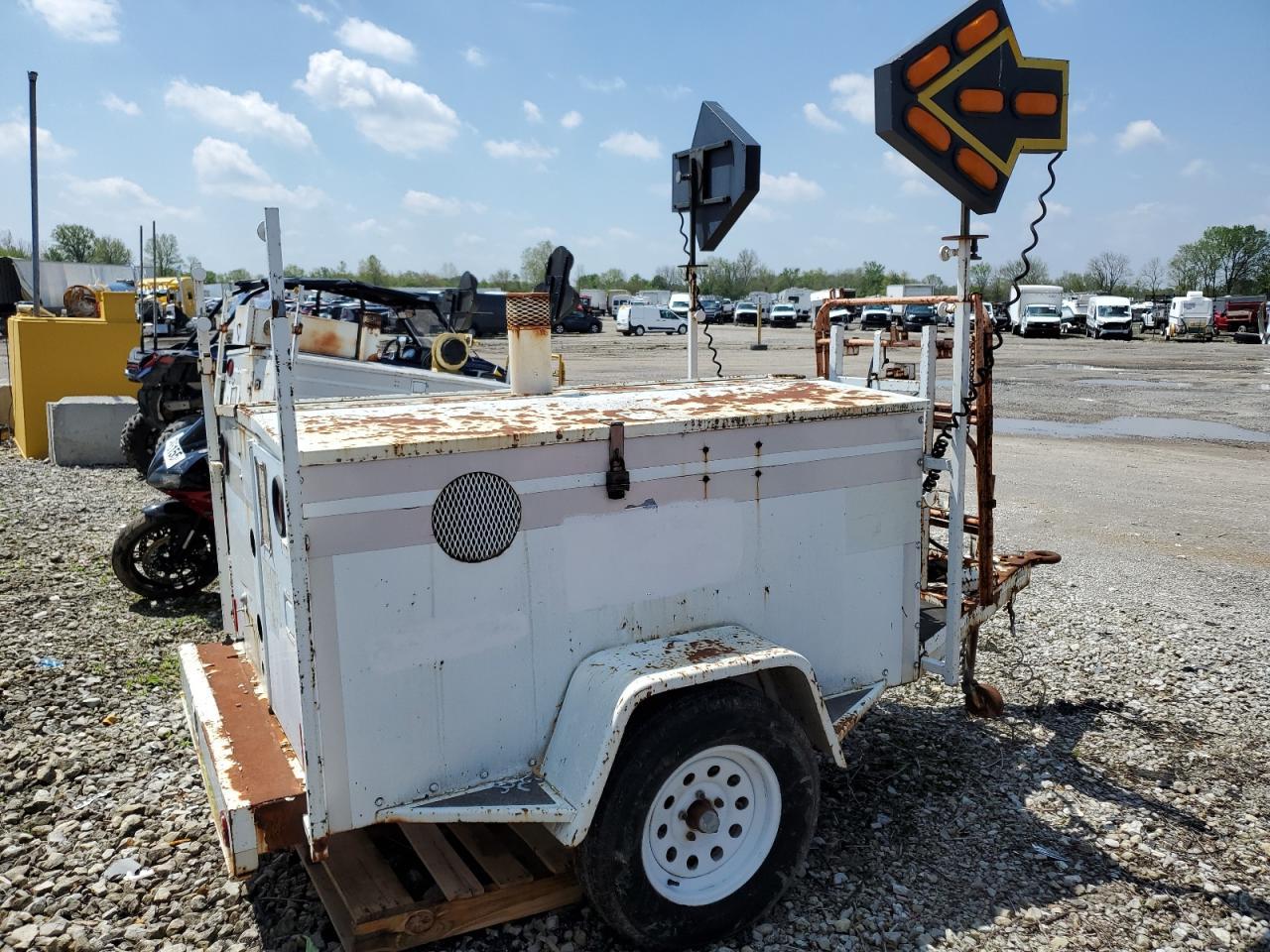 1978 Unknown 1977 Indiana Bell 1500-3B Manhole Support Trailer