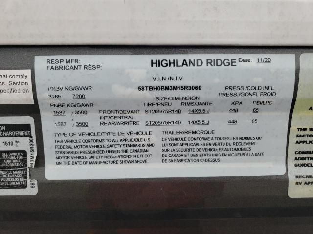 2021 Other 2021 'OTHER RV' Other